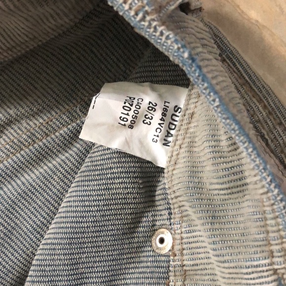 Silver Sudan Cord Jeans Pants - Picture 5 of 5